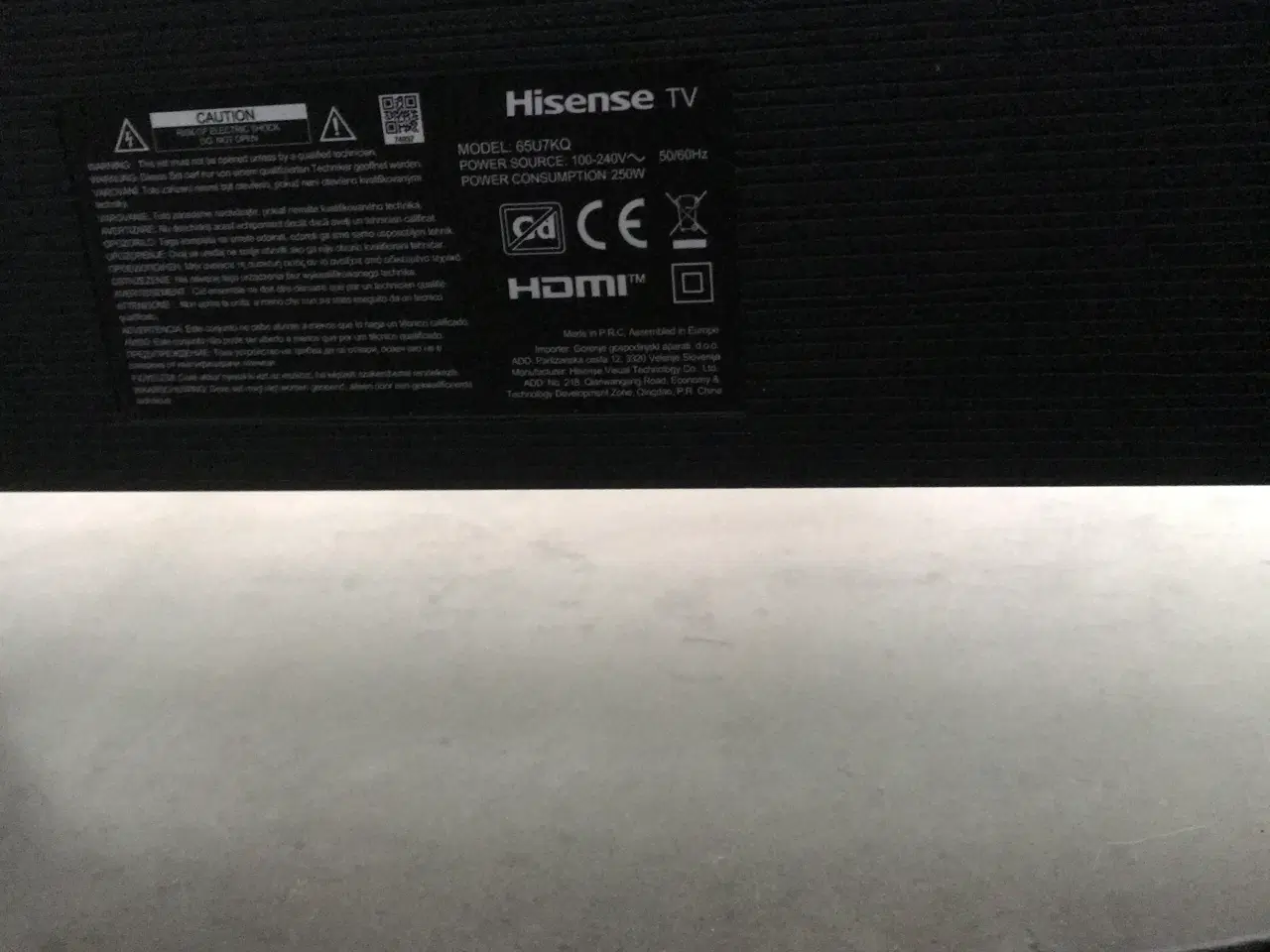 Billede 7 - 65 tommer tv med appel 4k tv 128 gb Ethernet 