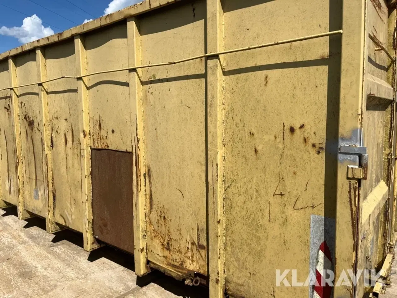 Billede 9 - Container Aasum 6 31 Lad S KSR 31 kubikmeter høj åben
