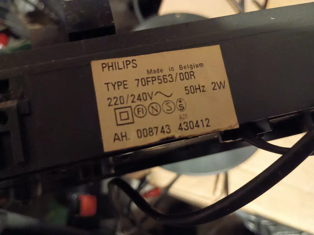 Billede 5 - Philips FP 563 pladespiller.