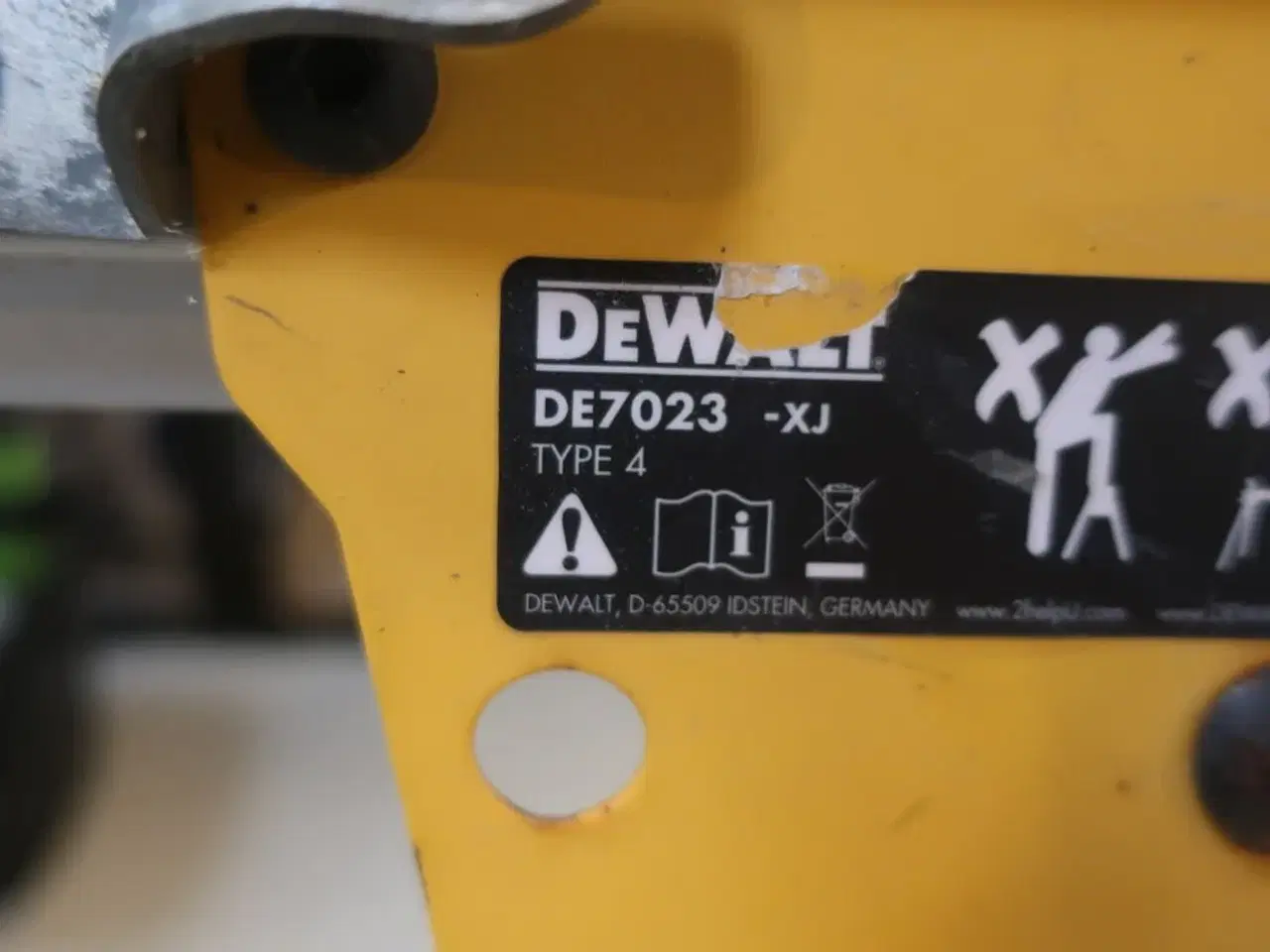 Billede 6 - Kap/ geringssav DEWALT DHS780 med arbejdsbord