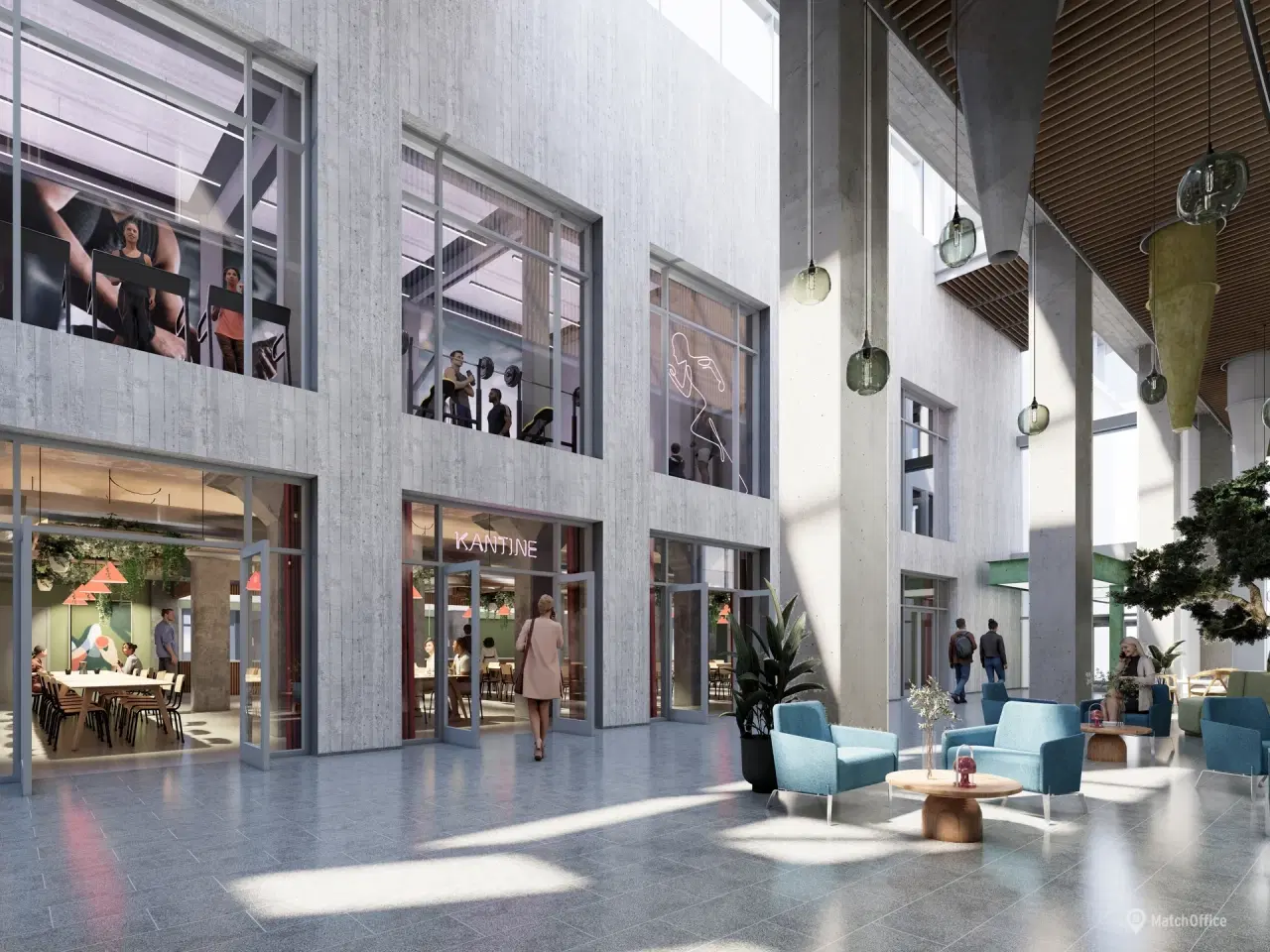 Billede 4 - Danmarks højeste kontorhus i Aarhus C