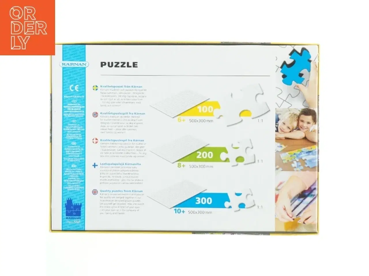 Billede 1 - Puslespil Alfons, 100 brikker fra Kärnan