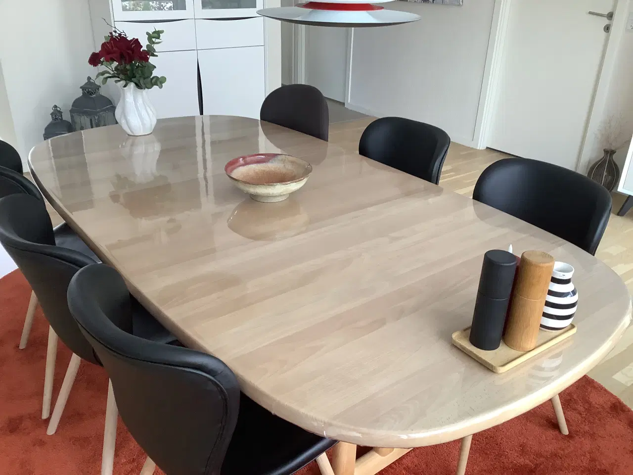 Billede 4 - Gangsø sæbebehandlet bøgebord