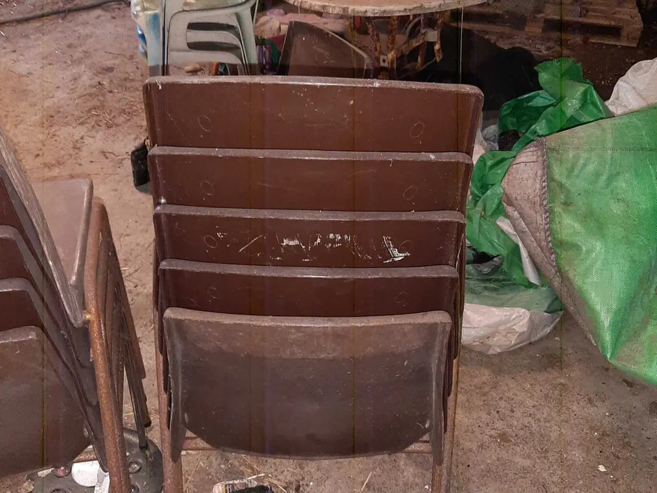 Billede 6 - Brugt brun stole 