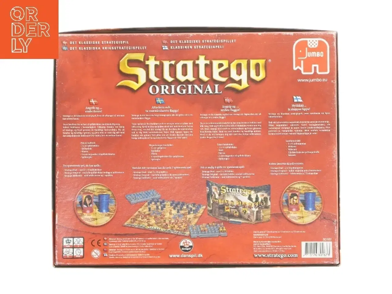 Billede 3 - Stratego Original brætspil fra Jumbo (str. 32x26 cm)