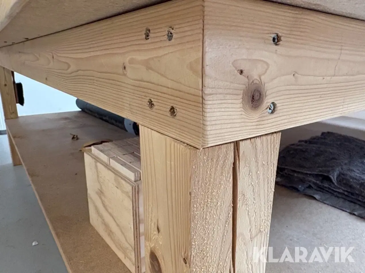 Billede 7 - Arbejdsbord træ