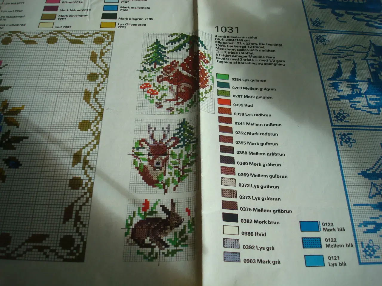 Billede 7 - Mønsterark fra Familie Journal broderi