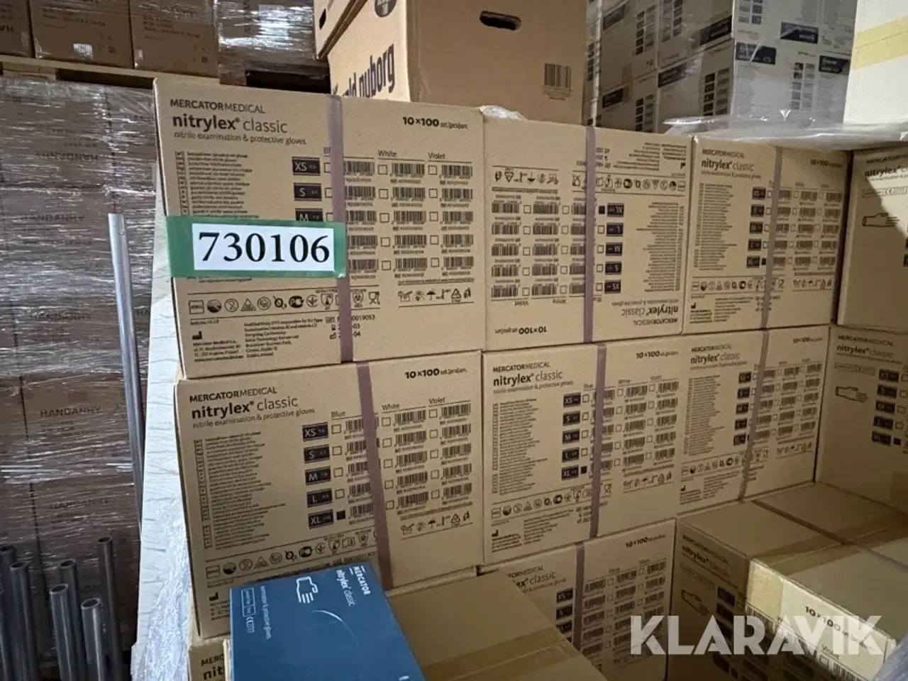 Billede 3 - Nitrilhandsker Mercator Nitrylex classic 10 kasser
