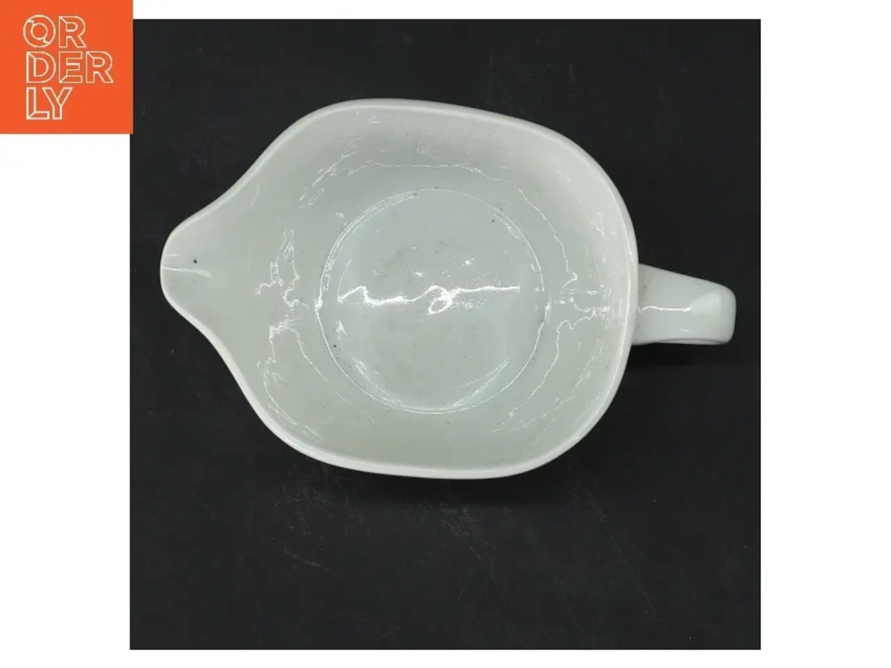 Billede 2 - Flødekande harlekin fra lyngby porcelænsfabrik med blåt mønster(str. 8 cm) fra Lyngby (str. 8 cm)