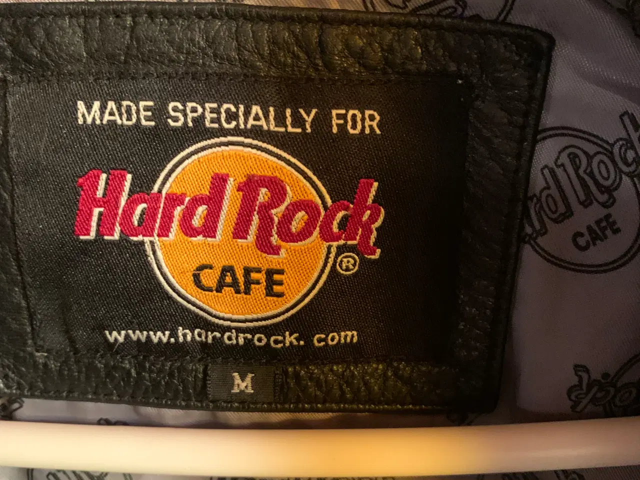 Billede 2 - Hard Rock Café Las Vegas læderjakke