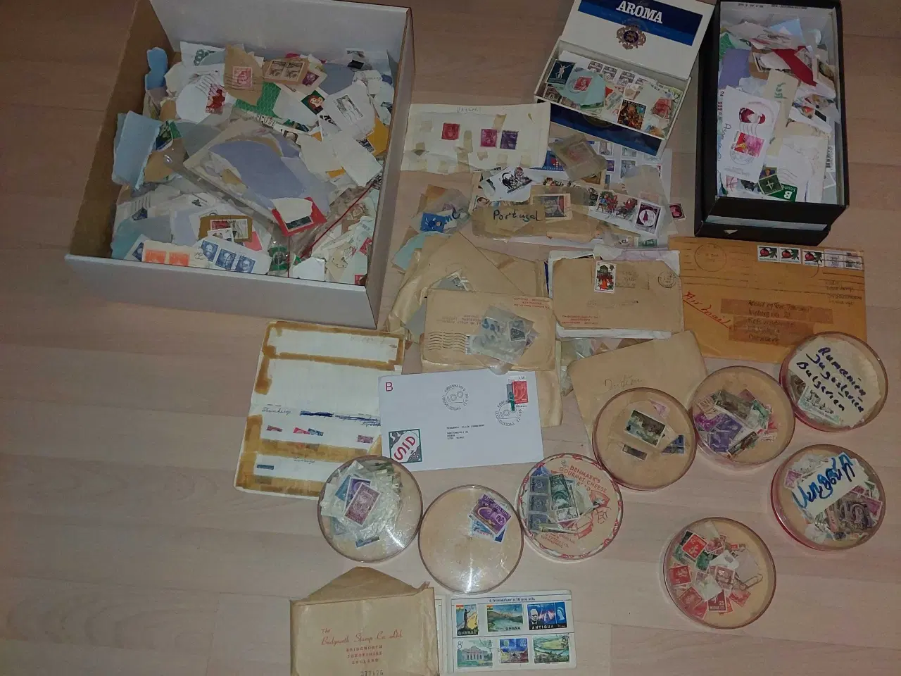 Billede 2 - Frimærke samling og album