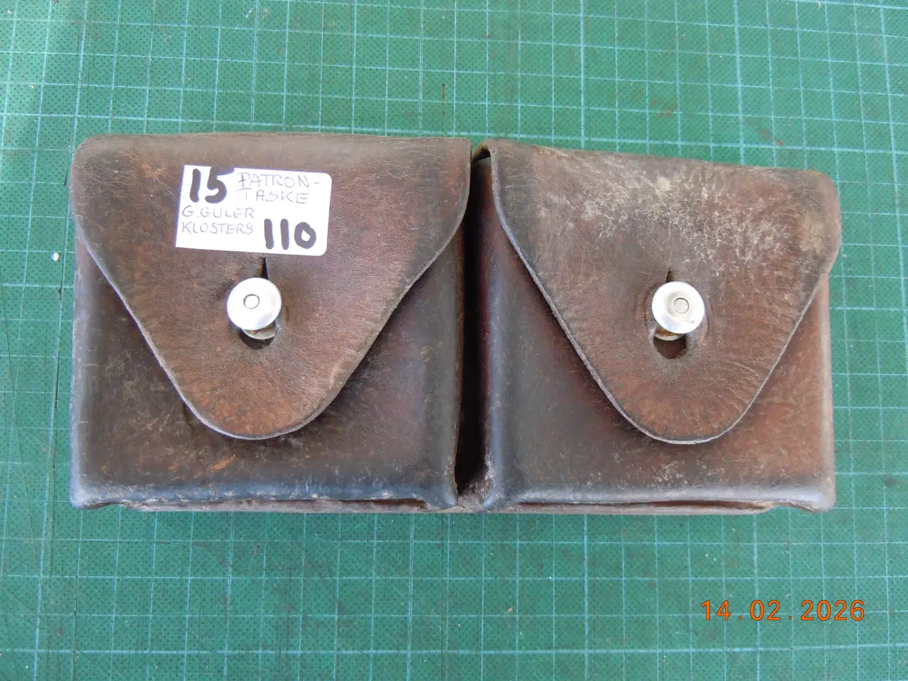 Billede 1 - Patrontaske todelt til laderammer.