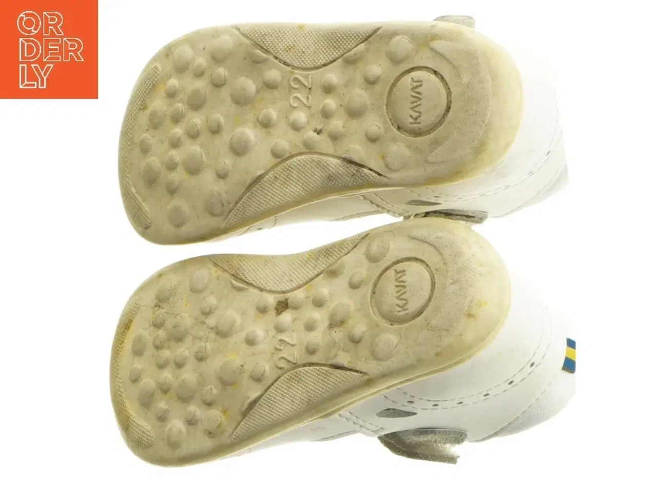 Billede 9 - Sandaler i hvidt læder fra KAVAT (str. 22)