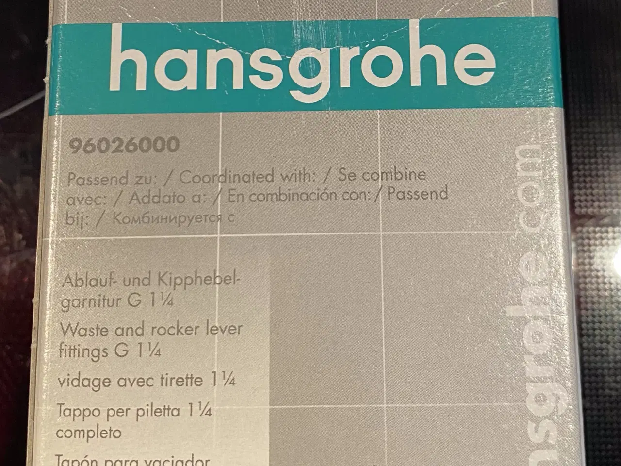 Billede 3 - Hansgrohe bundventil 5/4 Kpl. krom