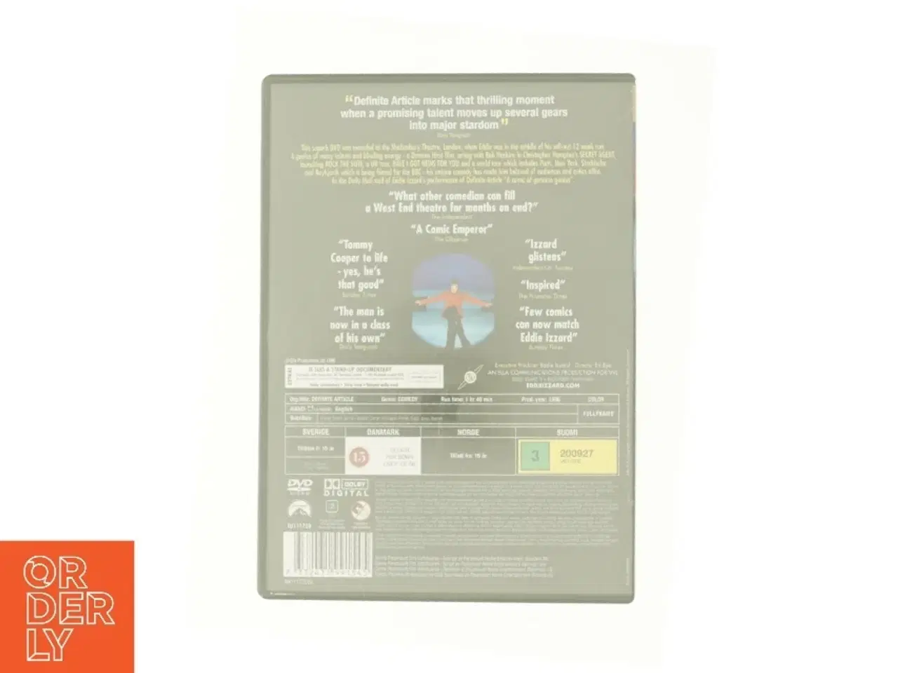 Billede 2 - Eddie Izzard the Definite Article fra DVD