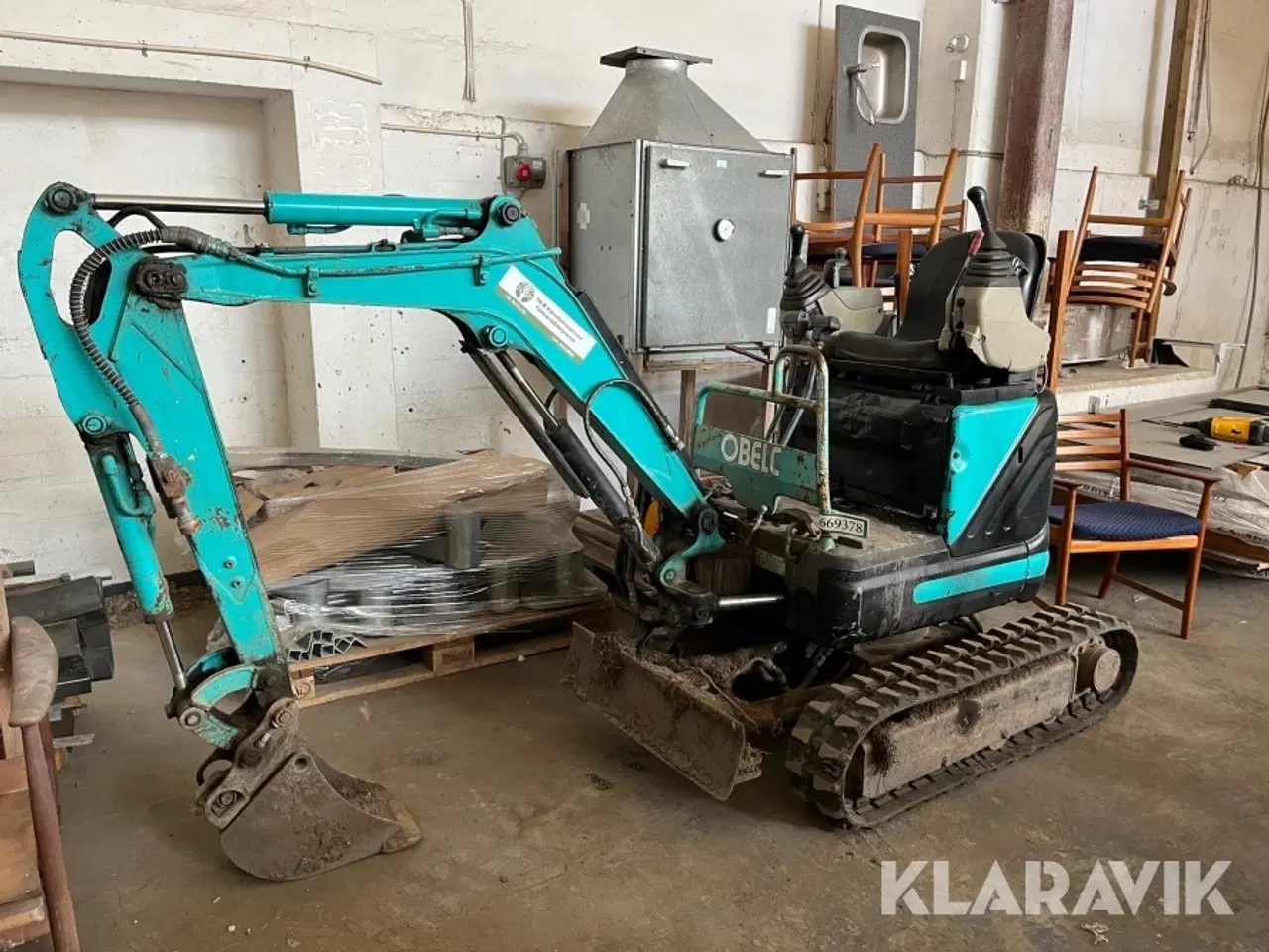 Billede 1 - Gravemaskine Kobelco SK09SR