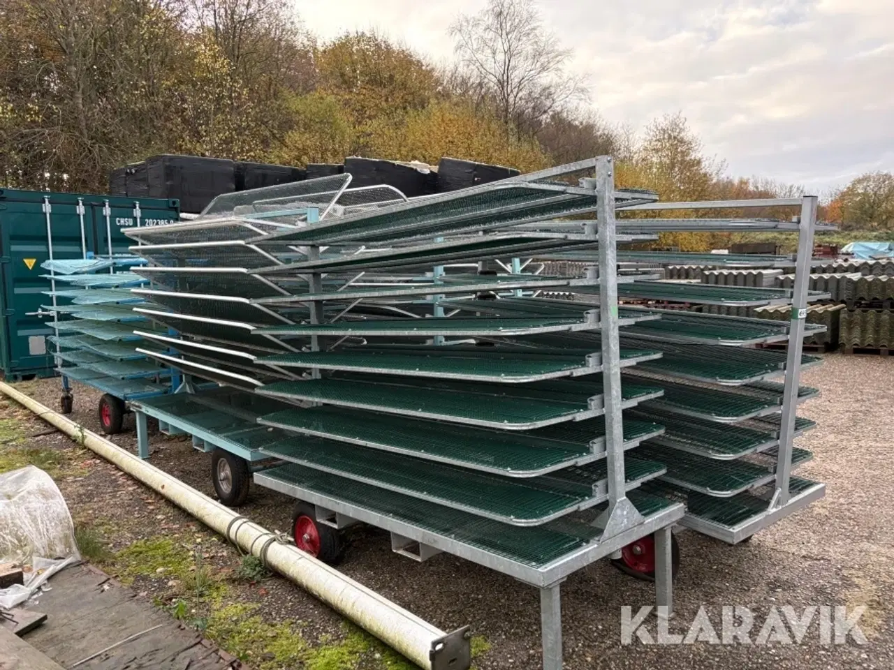 Billede 2 - Lot: rullevogne 8 styk