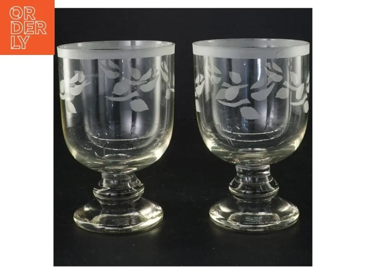 Billede 1 - to glas (str. 16 x 10 cm)