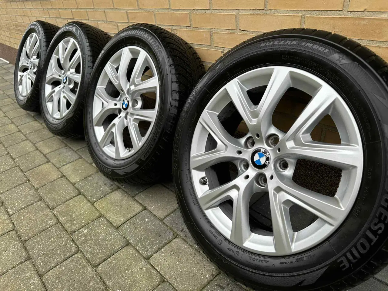 Billede 1 - 17” Originale Bmw/Vw vinterfælge 5x112 med tpms