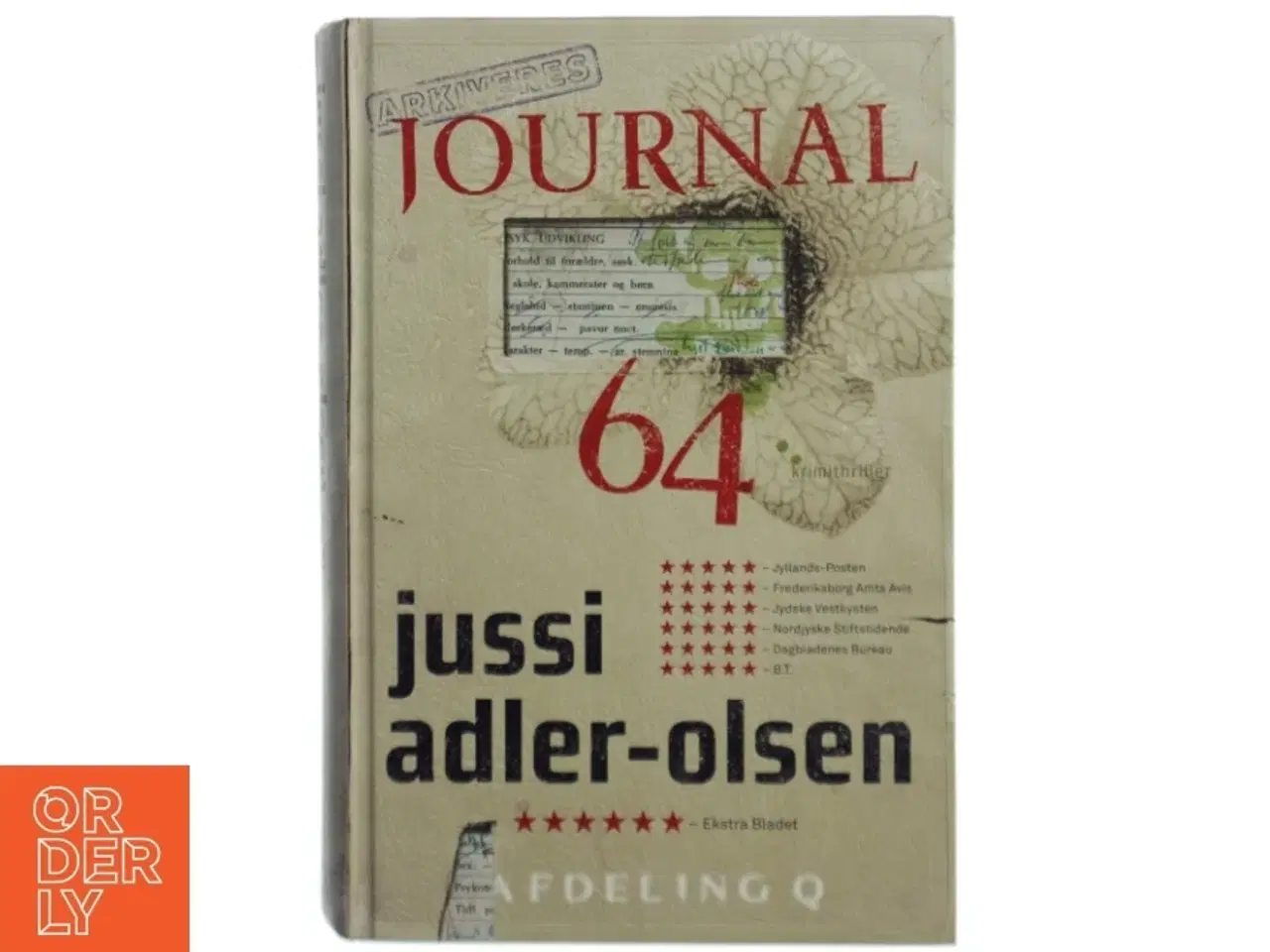 Billede 1 - Journal 64 : krimithriller af Jussi Adler-Olsen (Bog)