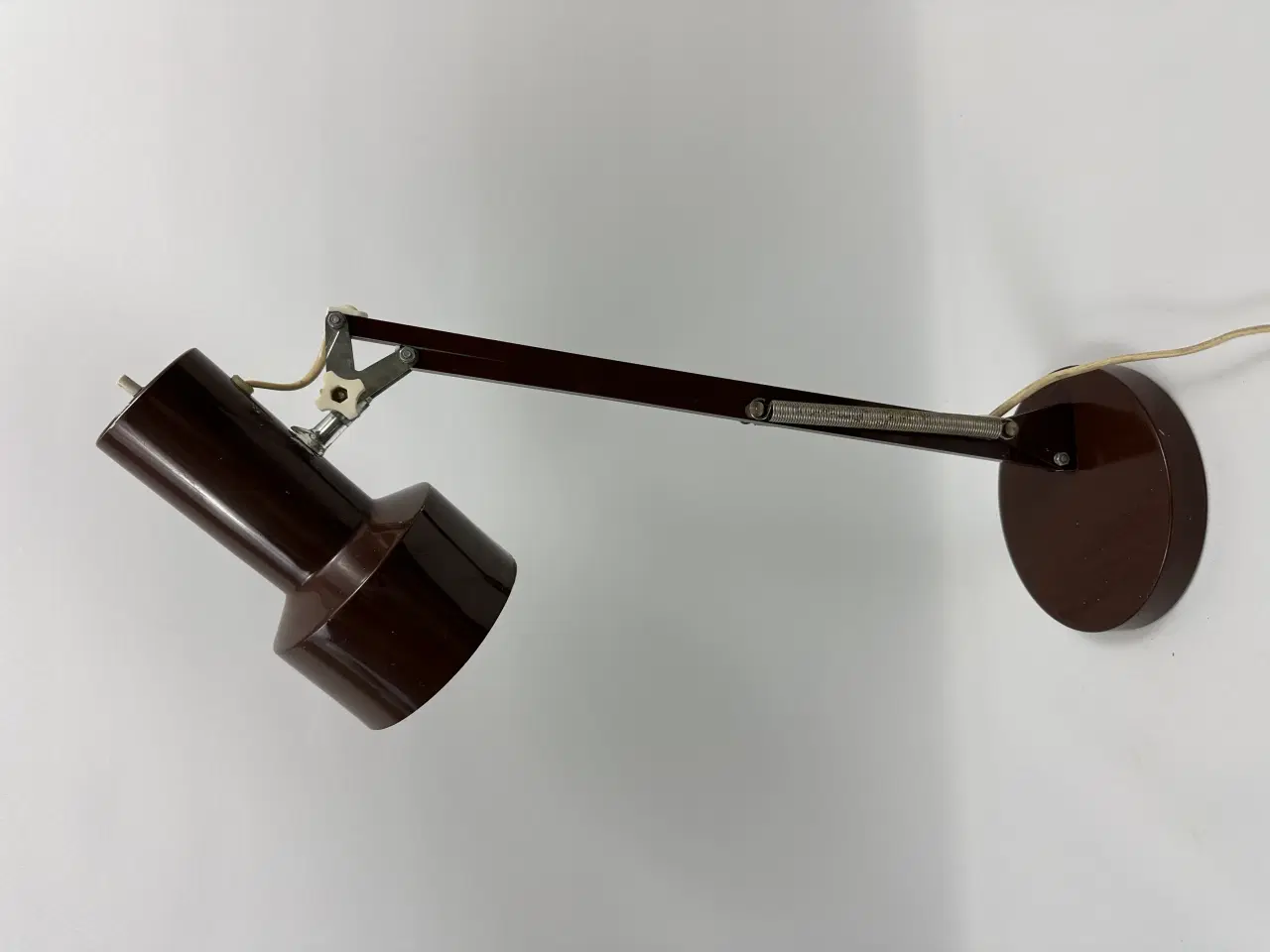 Billede 1 - Retro bordlampe (brun)