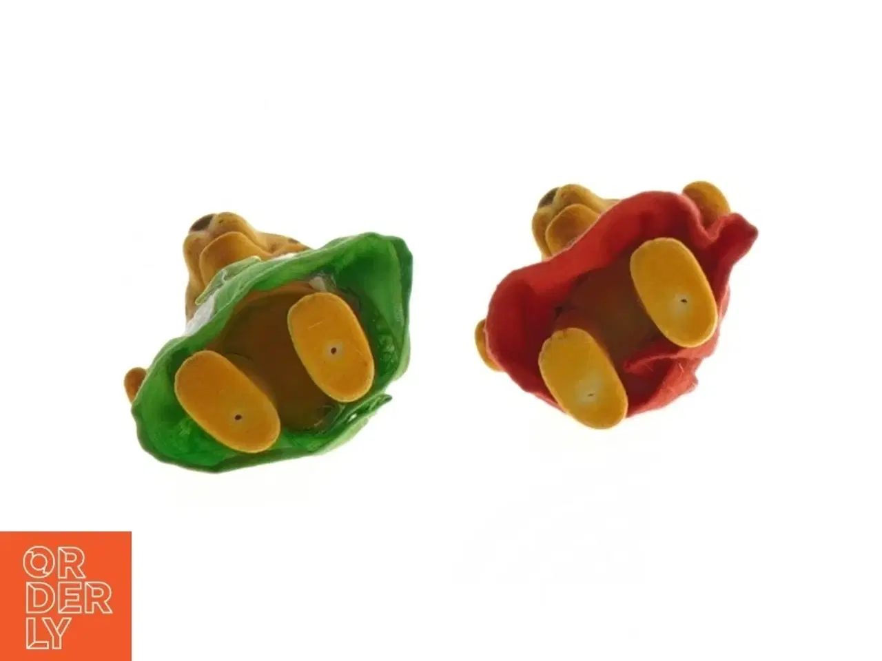 Billede 2 - Tigerfigurer i tøj fra Sylvanian Families (str. 9 cm. 2 stykker)