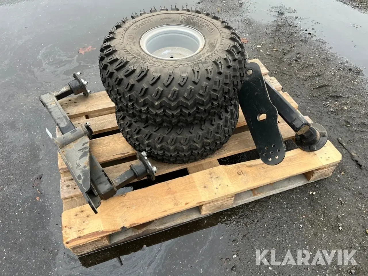 Billede 2 - Boogieaksler med hjul 2 styk