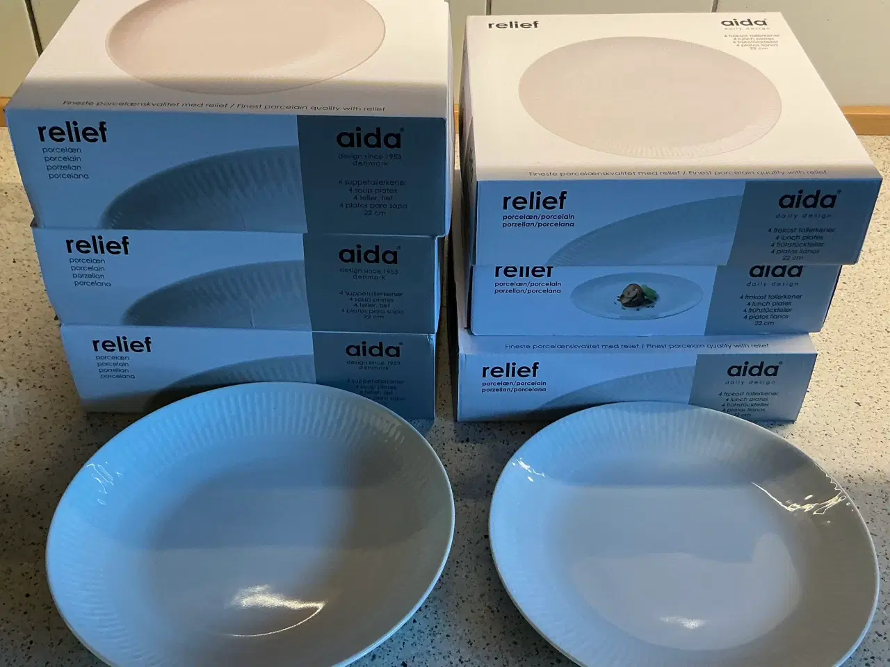Billede 2 - Aida tallerkner relief 
