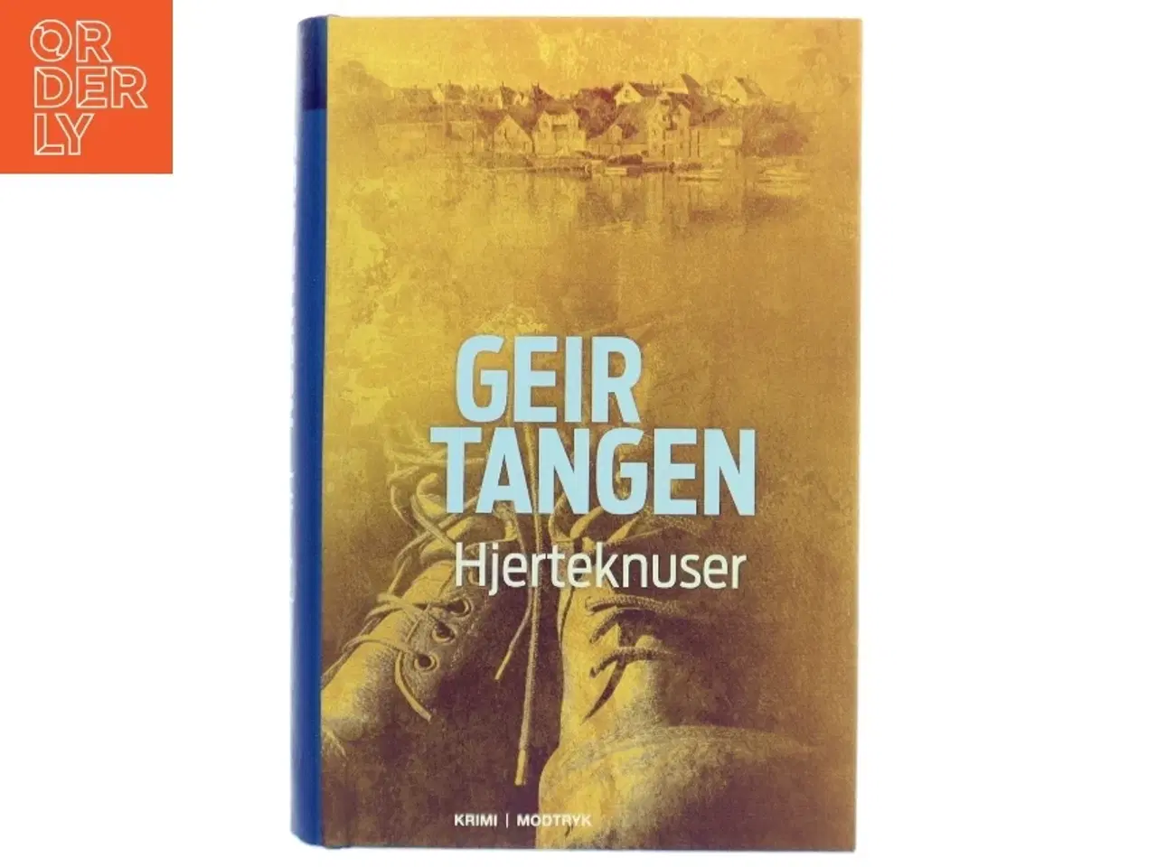 Billede 1 - Hjerteknuser : kriminalroman af Geir Tangen (f. 1970) (Bog)