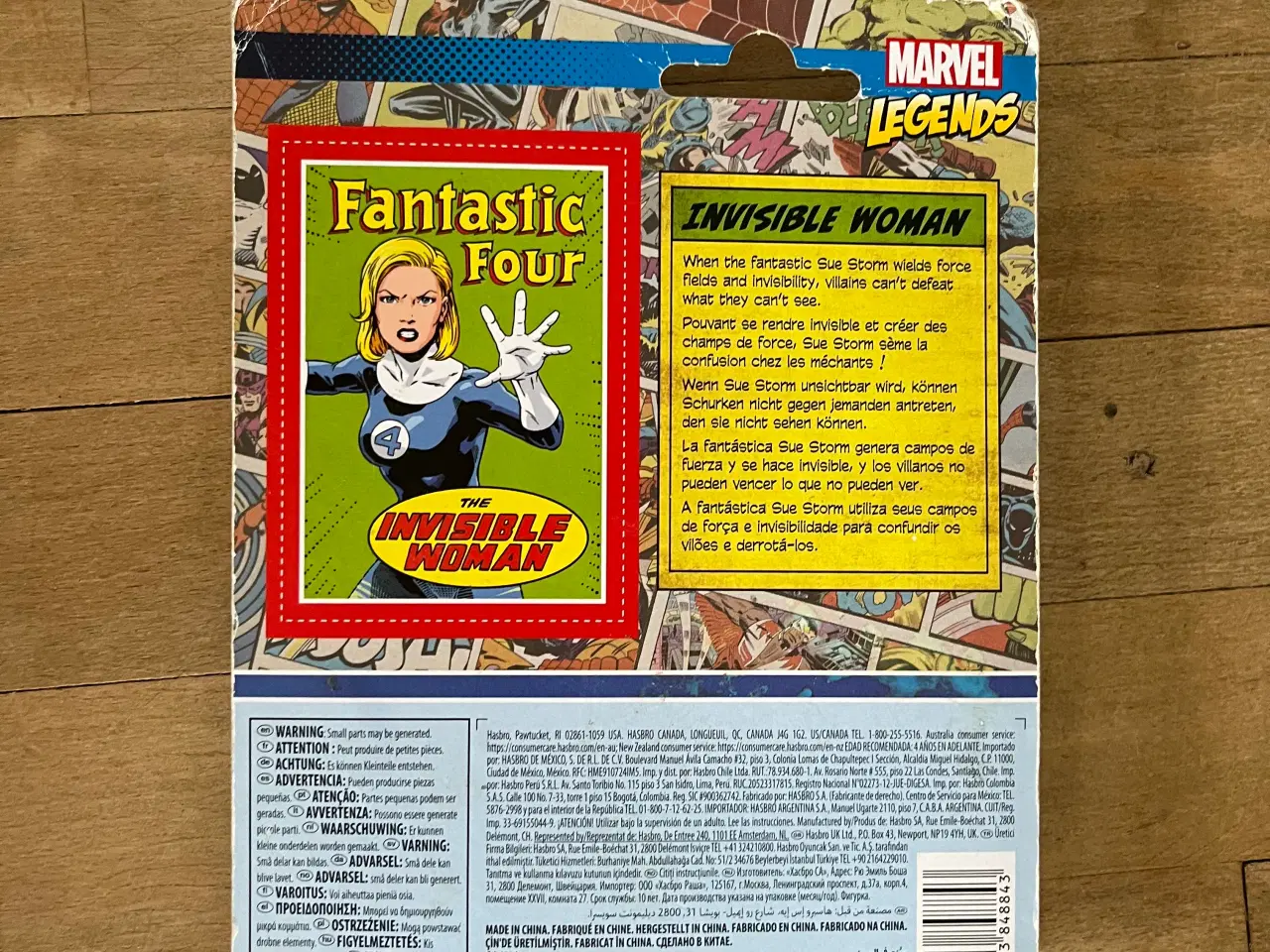 Billede 2 - Marvel Legends Figur, Invisible Woman (MOC)