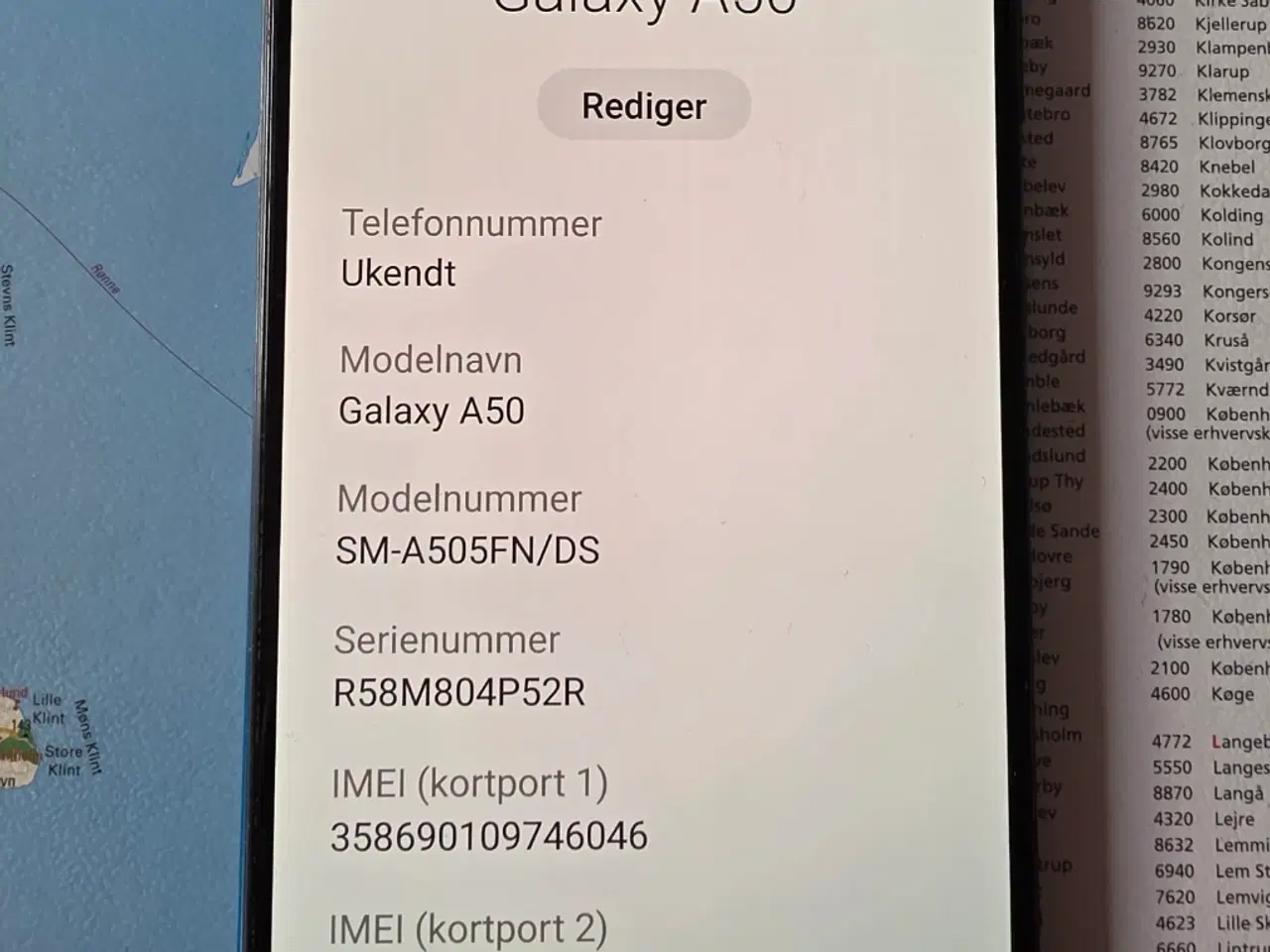 Billede 2 - Mobiltelefon Samsung Galaxy A50 - BILLIG