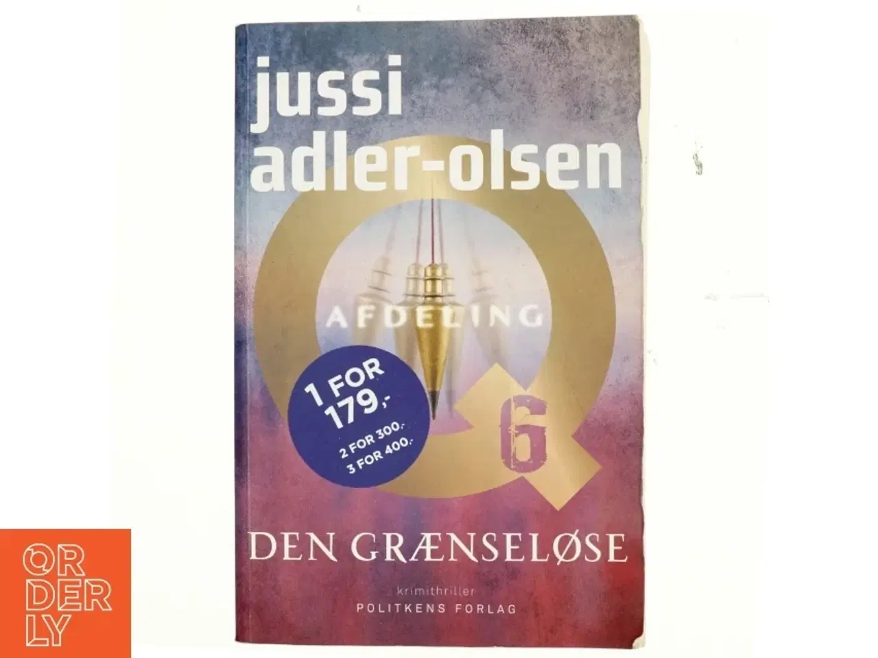 Billede 1 - Den grænseløse : krimithriller af Jussi Adler-Olsen (Bog)
