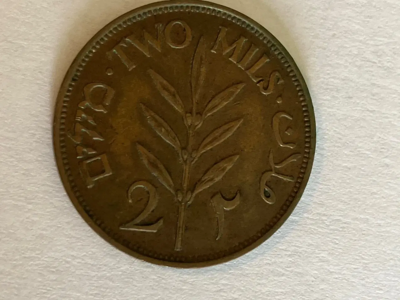 Billede 2 - 2 Mils Palestine 1945