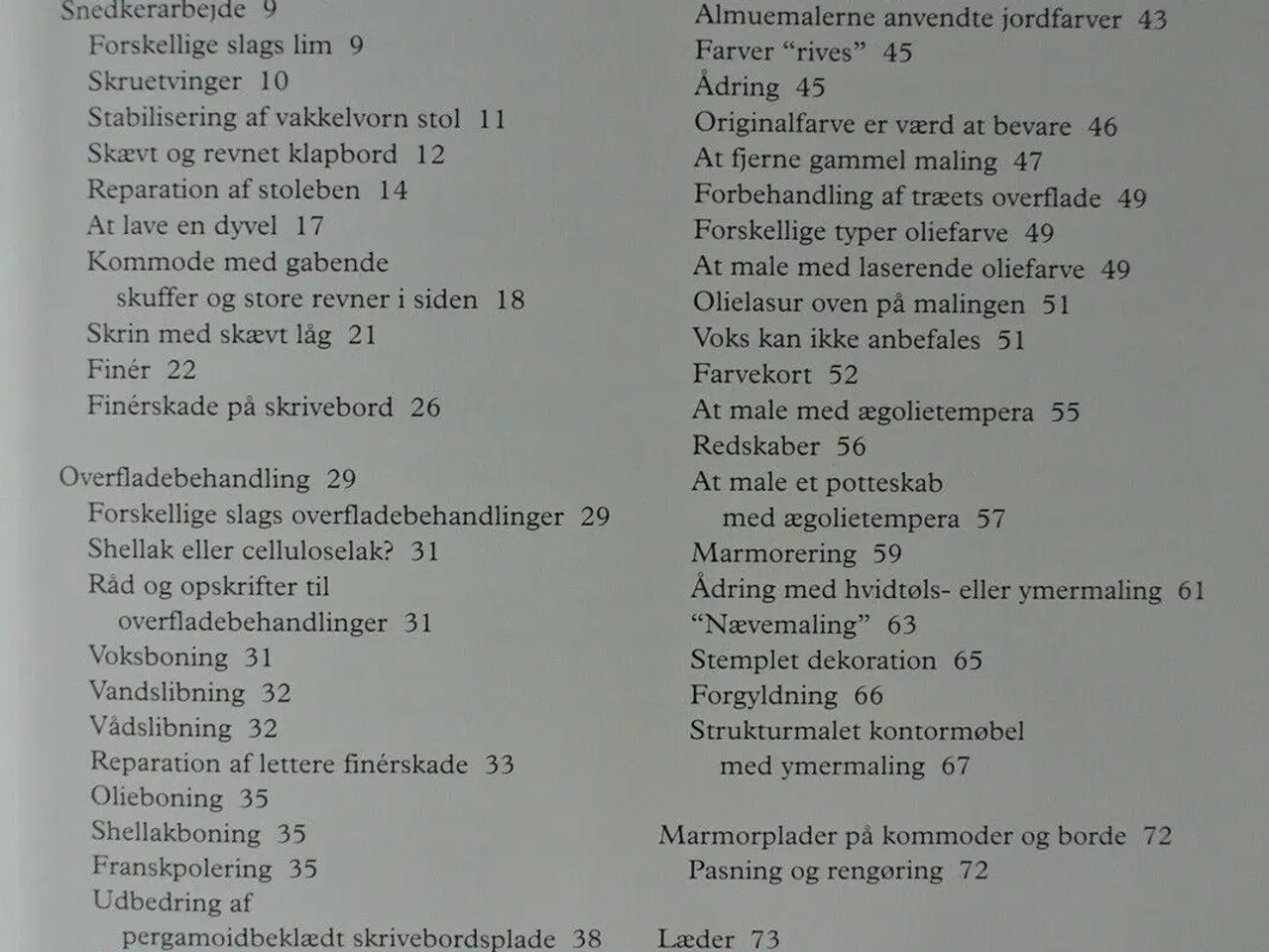 Billede 2 - istandsættelse af gamle møbler af jane fredlund
