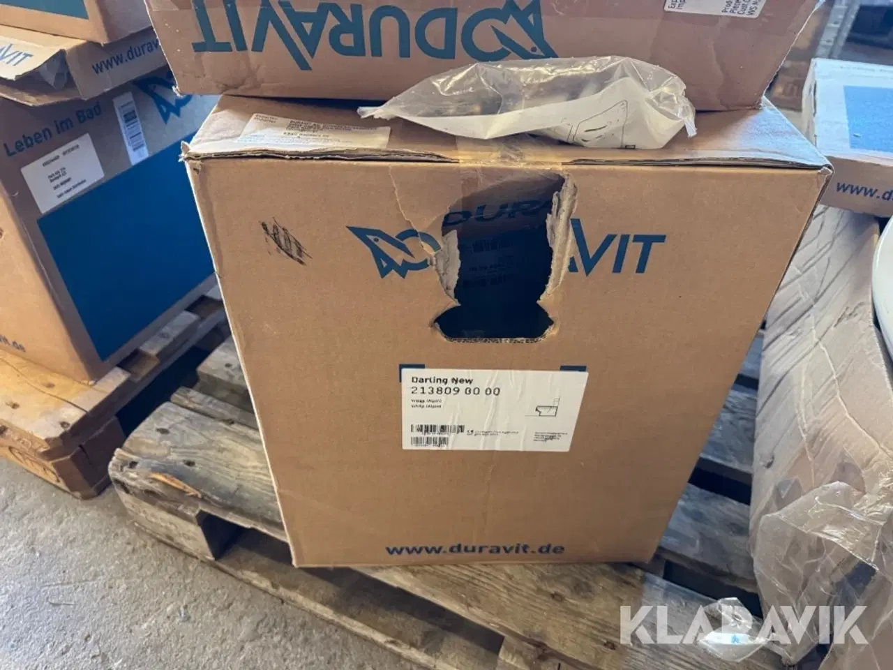 Billede 6 - Inventar til toilet Duravit 5 styks LOT