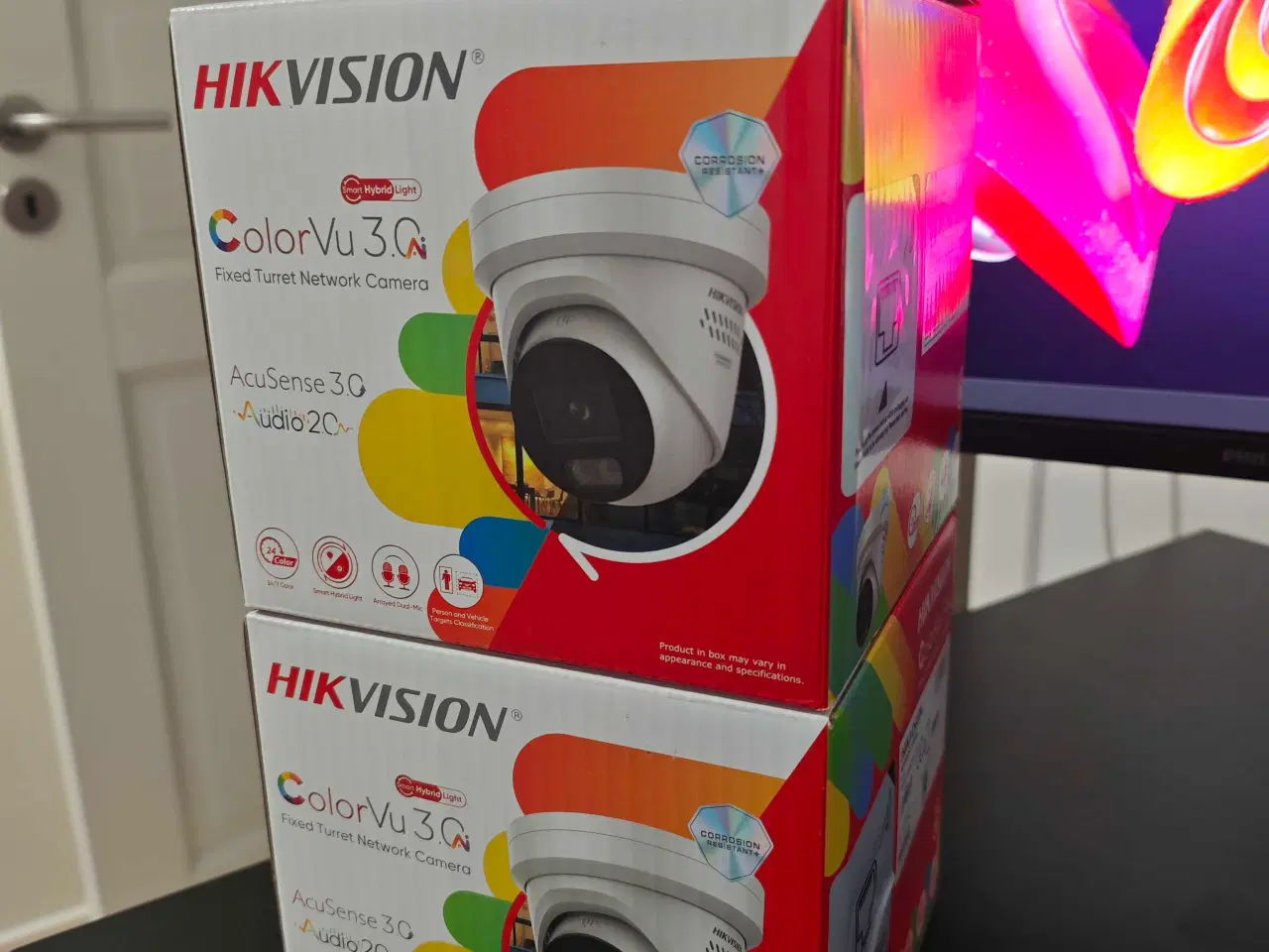 Billede 1 - Sælger 2 stk Hikvision G3 kameraer!