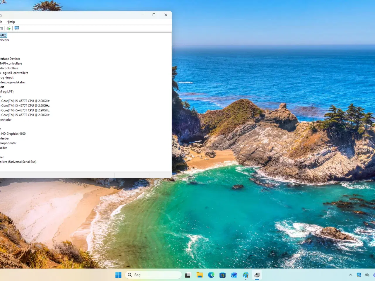 Billede 2 - Lenovo M93p Tiny med Windows 11