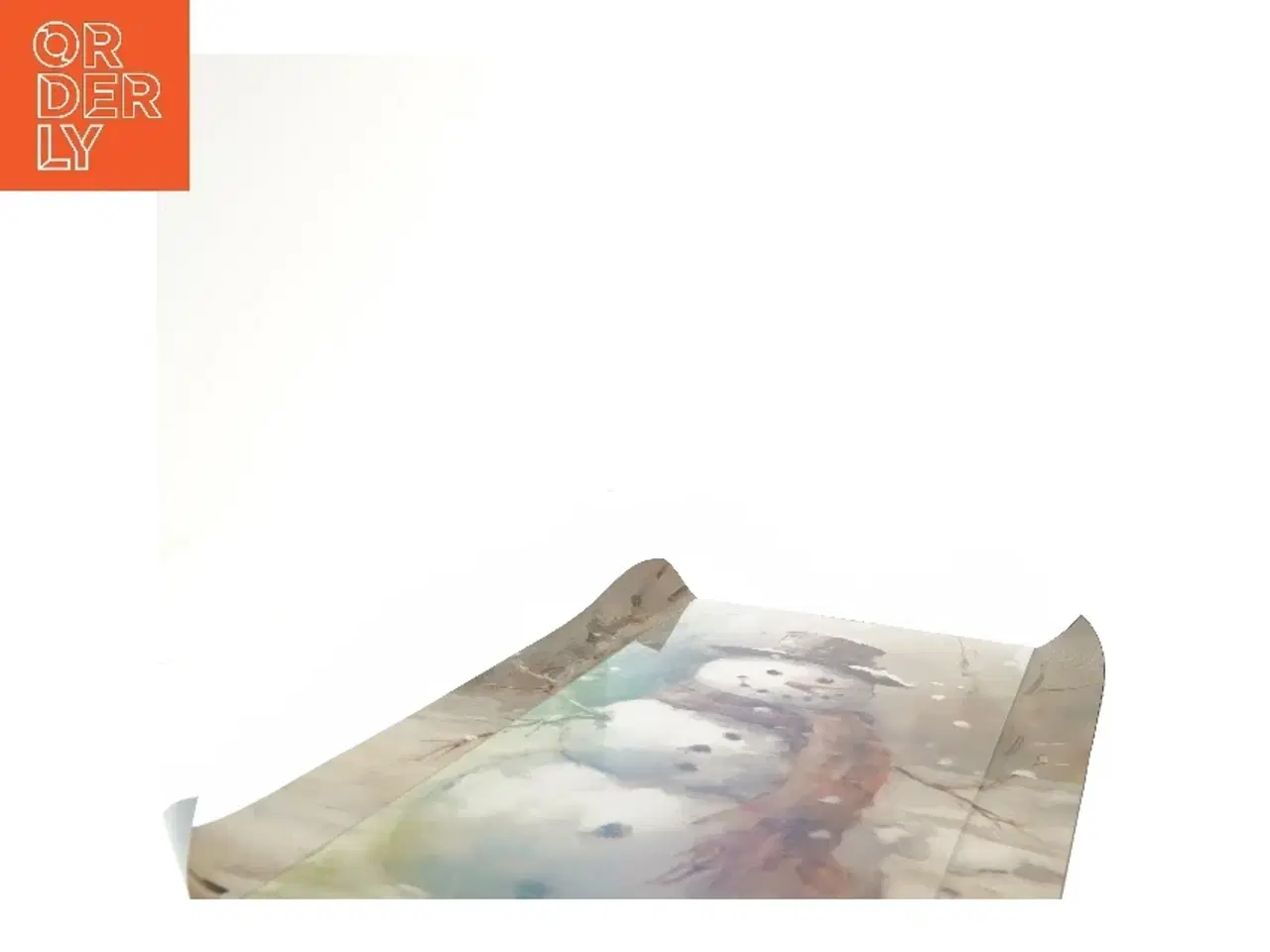 Billede 2 - Sneskulptur plakat (str. 70x50 cm)