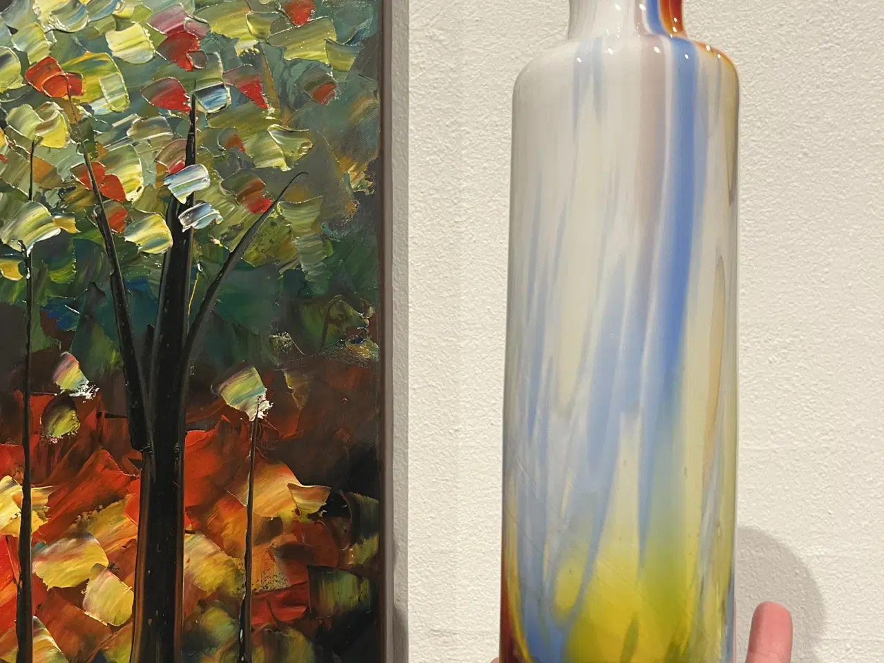 Billede 1 - Holmegaard Cascade vase 27 cm