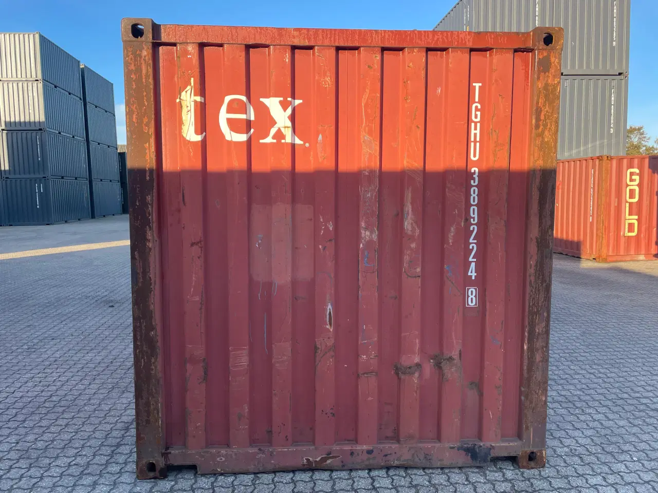 Billede 4 - 20 fods Container- ID: TGHU 389224-8