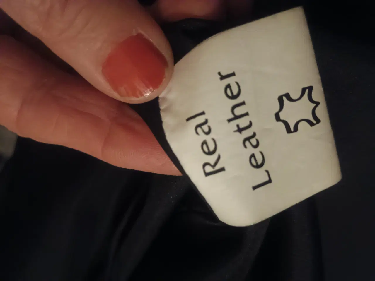 Billede 16 - Skindjakke, ægte, sortbrun, small