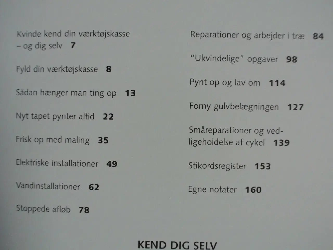 Billede 2 - kvinde kend din værktøjskasse, Af helga moos, emne