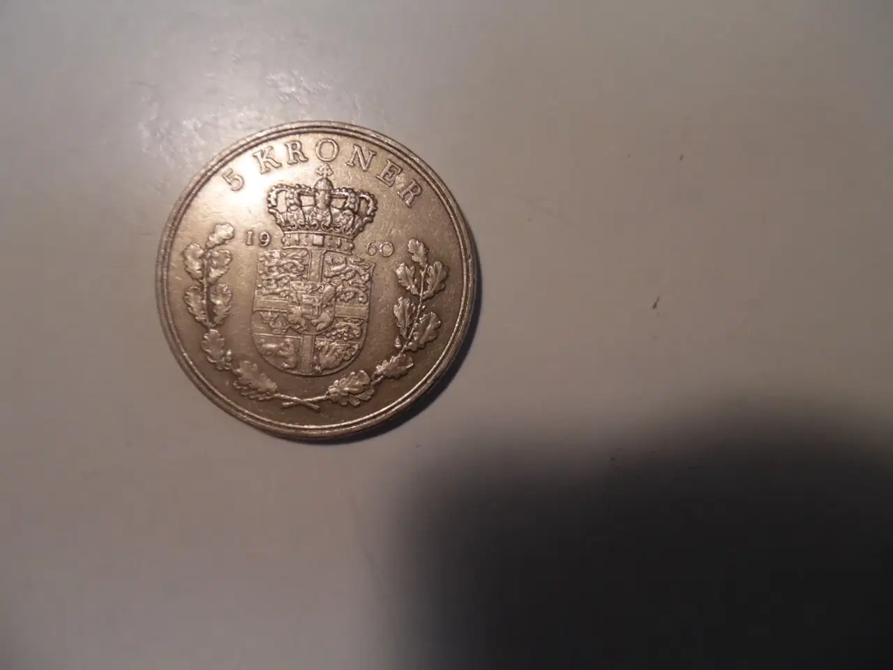 Billede 2 - Dansk 5 krone fra 1960