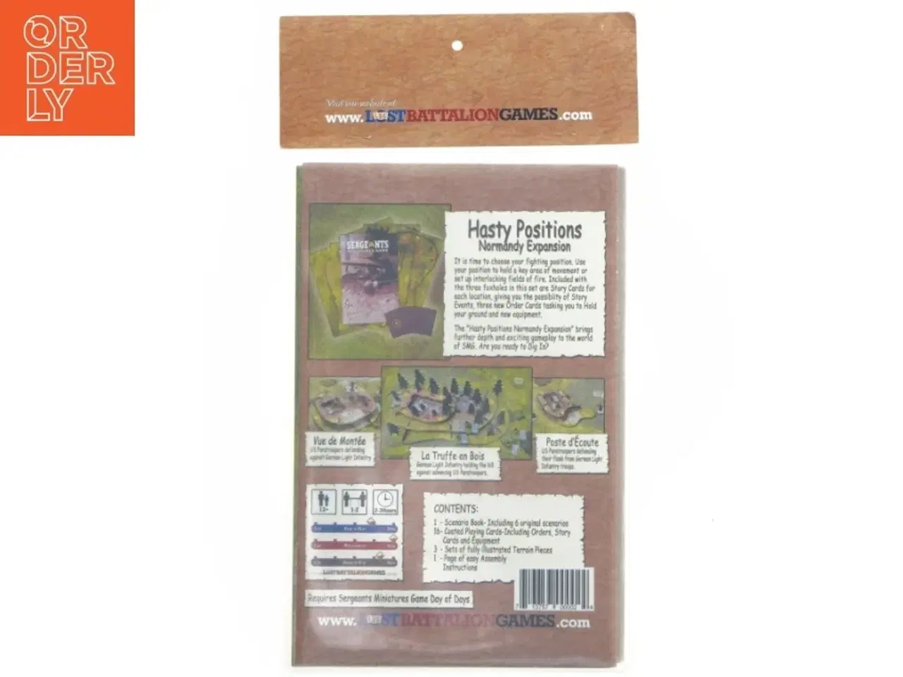 Billede 2 - Sergeants Miniatures Game: Hasty Positions Normandy Expansion fra Lost Battalion Games