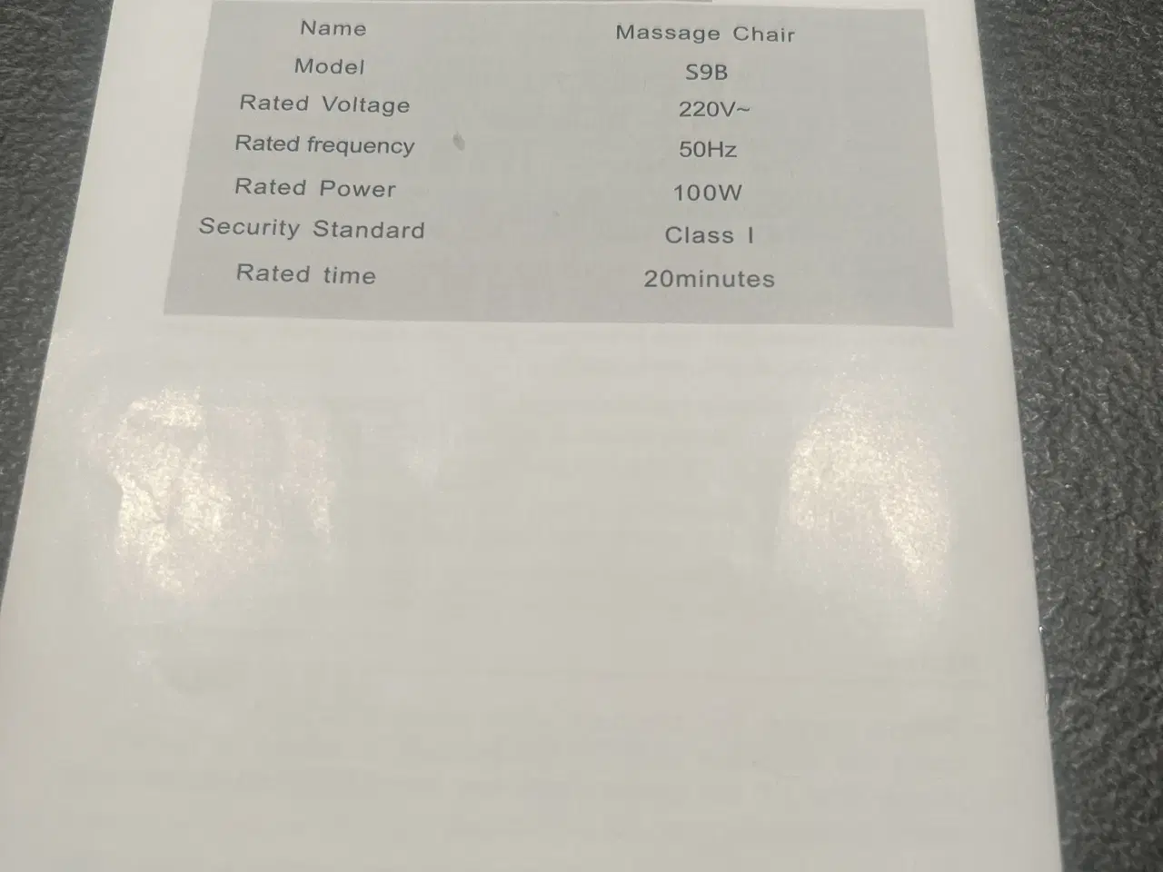 Billede 5 - Massagestol så god som ny et år gammel 