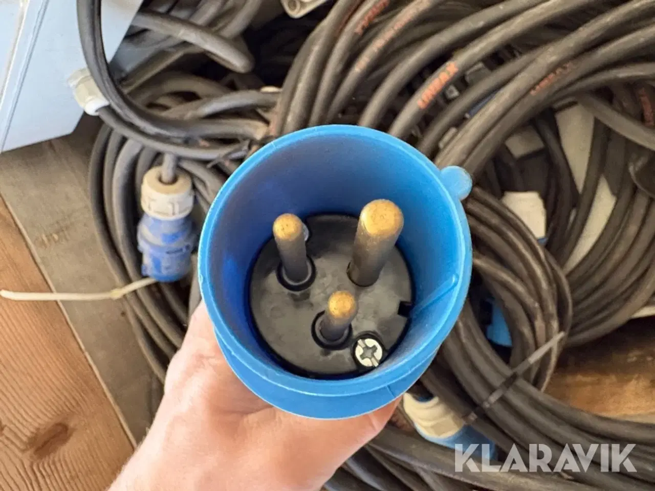 Billede 12 - Standtavle CEE16-1P-13A 5styk 1P luset til 3 udtag