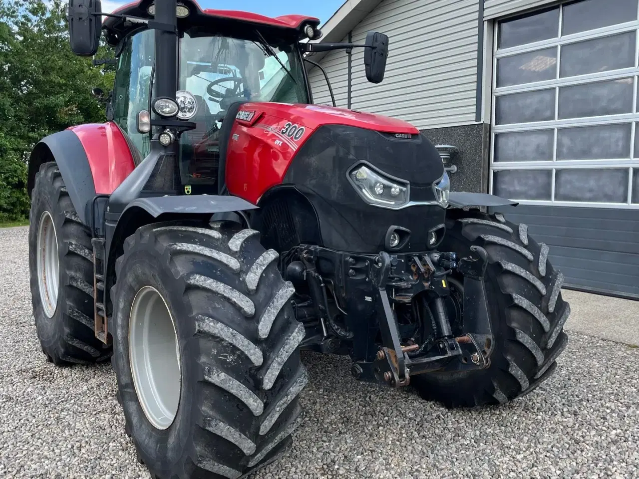 Billede 21 - Case IH Optum 300 CVX Med frontlift og læder kabine.