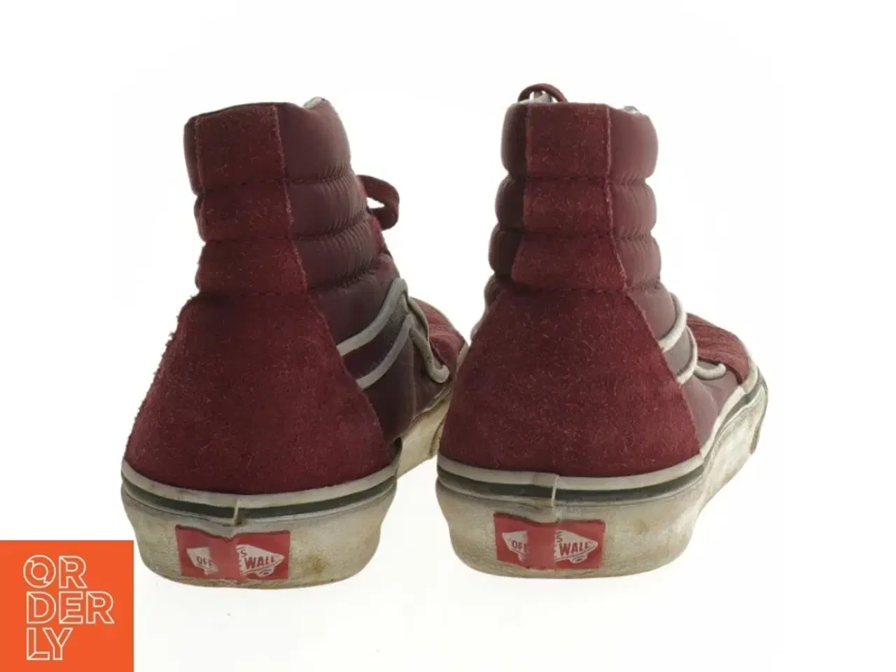 Billede 2 - Brugte burgundy Vans sneakers i størrelse 37 fra Vans (str. 37 )