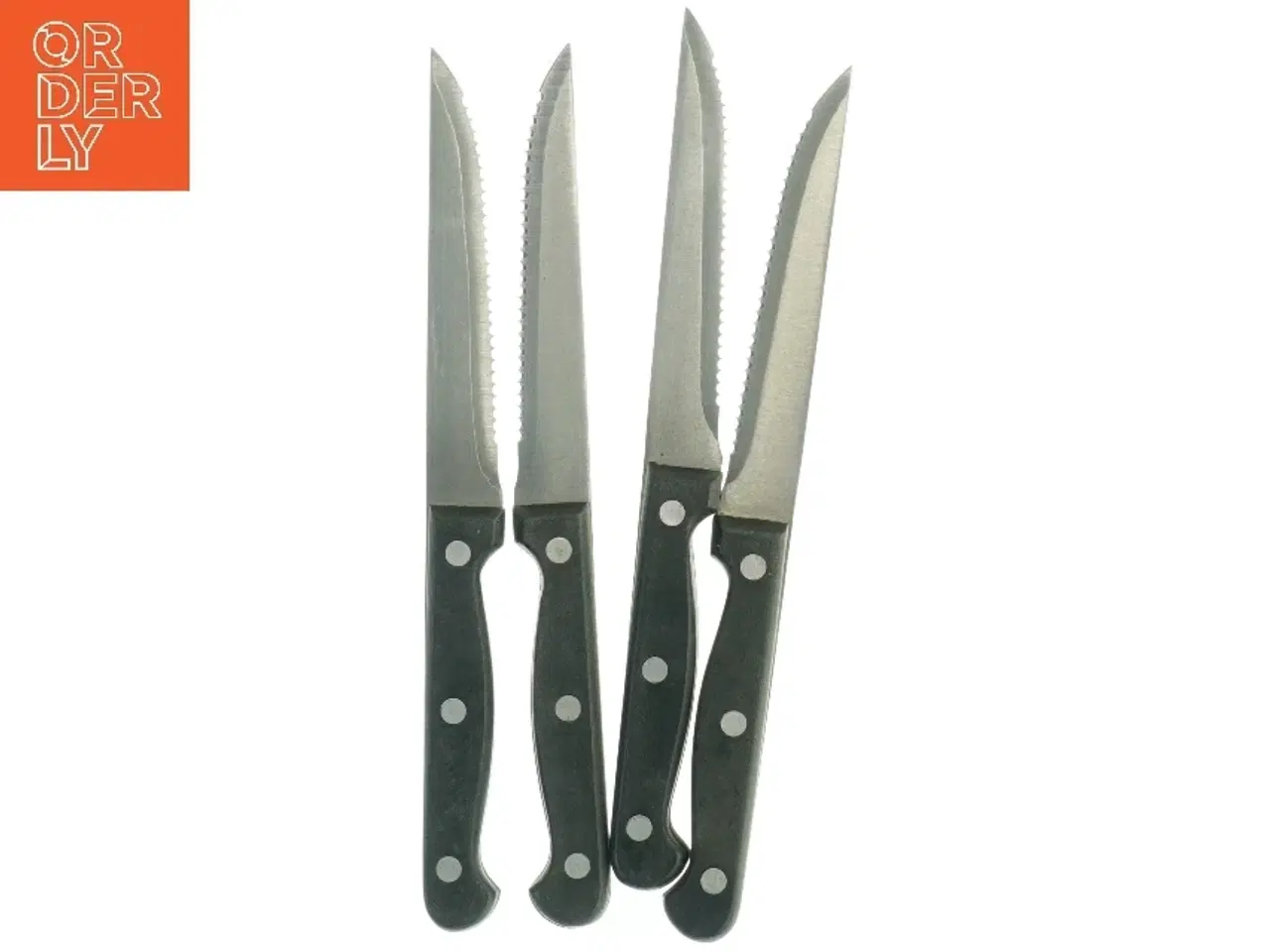 Billede 2 - Knivsæt med savtakkede blade (str. 22x2 cm)