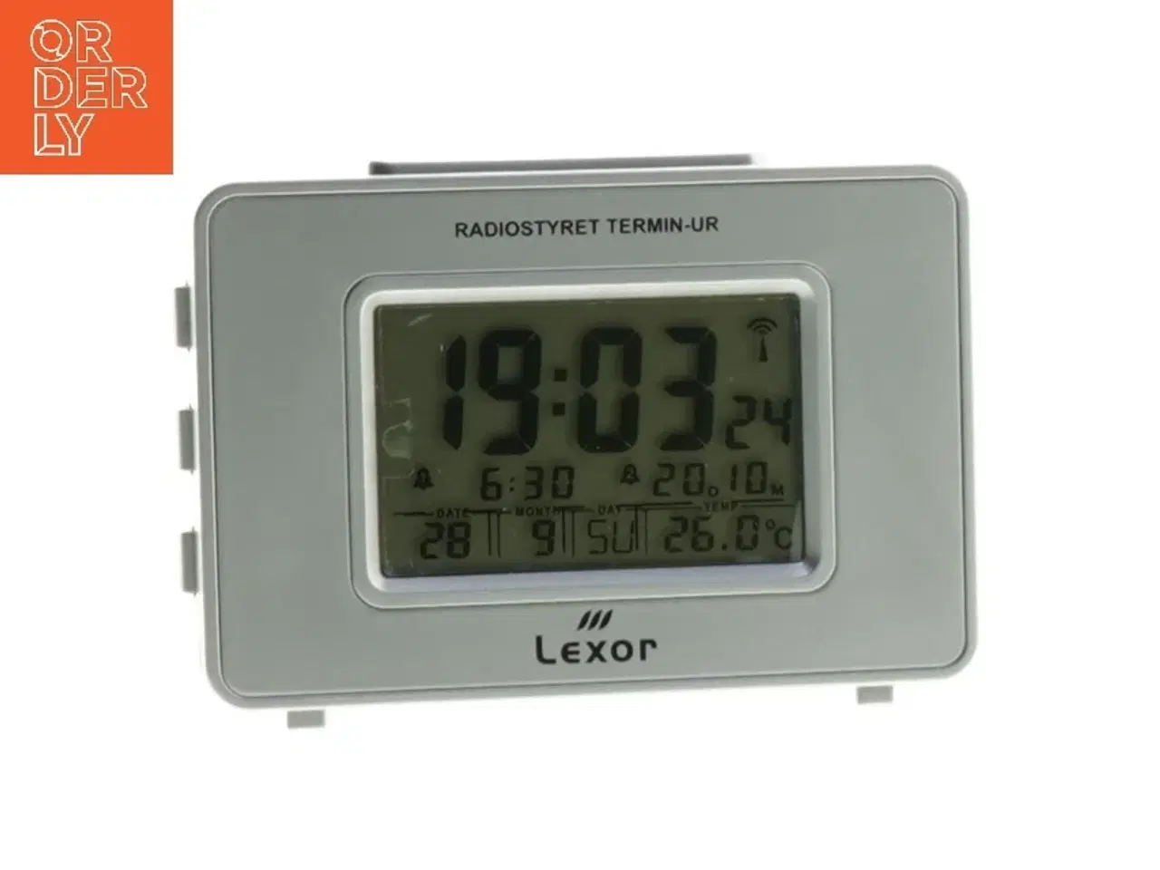 Billede 1 - Lexor digital radiostyret aftaleur fra Lexor (str. 10x4 cm)